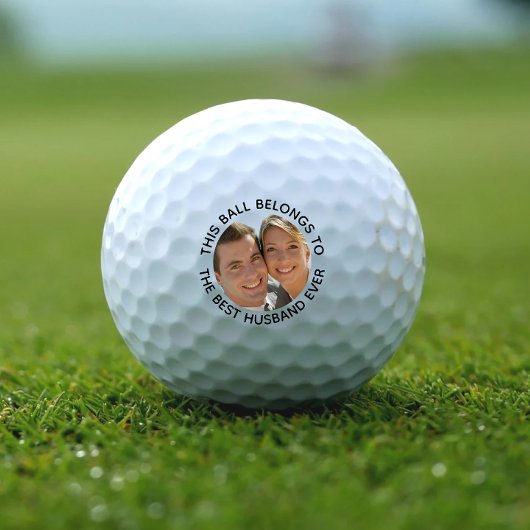 Best Husband Ever Foto Golfballen