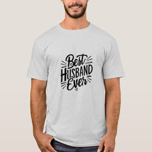Best husband ever  t-shirt (Voorkant)