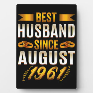 Best Husband Funny 59th Jubileum Parents Fotoplaat