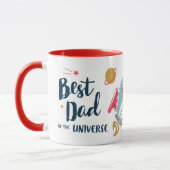 Best in het universum Vaderdag Mok (Links)