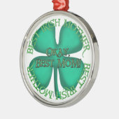 Best Irish Moedermeal Metal Ornament (Links)
