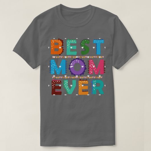 Best Knitting Mam Ever79 T-shirt (Design voorkant)