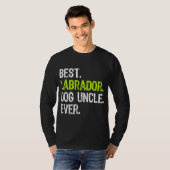 Best Labrador Dog oom Ever T-shirt (Voorkant volledig)