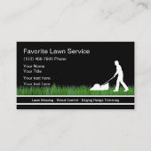Best Lawn Services Visitekaartjes (Voorkant)