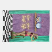 Best Life Funky  Kitsch Theedoek (Horizontaal)