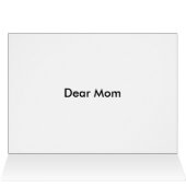 Best Ma USA Flag Text Wenskaart (Binnen Horizontaal (Boven))