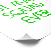 BEST MAID SQUAD EVER FOTO AFDRUK (Hoek)