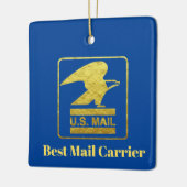 Best Mailman Kerstversiering Keramisch Ornament (Links)