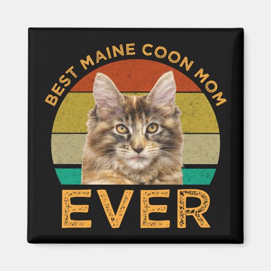 Best Maine Coon Mam Ever Magneet (Voorkant)