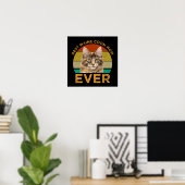 Best Maine Coon Mam Ever Poster (Thuiskantoor)