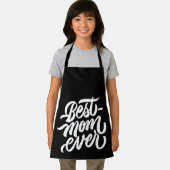 Best mam Ever Black and White Script Typography Schort (Insitu)