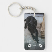 Best mam Ever Custom Dog Photo Sleutelhanger (Voorkant)