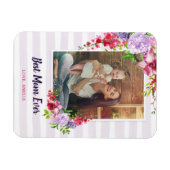 Best mam Ever Custom Moederdag Foto Magneet (Horizontaal)