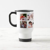 Best mam Ever Custom Photo Collage Heart Reisbeker (Links)