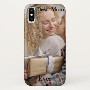 Best mam Ever Foto iPhone X Hoesje