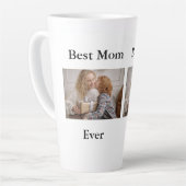 Best mam Ever Foto Latte Mok (Linkerhoek)