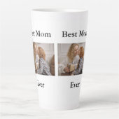 Best mam Ever Foto Latte Mok (Voorkant)