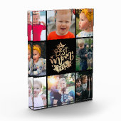 Best mam Ever Gold letterin Custom Collage Photo B Fotoblokken (Links)