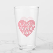 Best mam Ever Heart Glas (Voorkant)