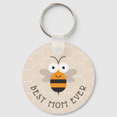 Best mam Ever Honey Bee Sleutelhanger (Achterkant)