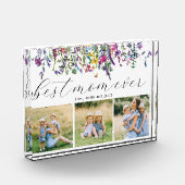 Best mam Ever Modern Three Photo Block Fotoblokken (Links)