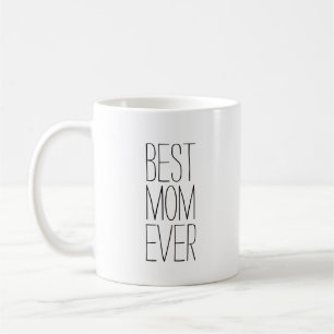 Best mam Ever Modern Typografie Koffiemok