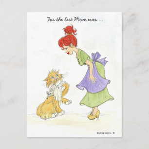 Best mam ever Moederdag Briefkaart