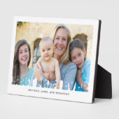 Best mam Ever Moederdag Gift Photo Fotoplaat (Zijkant)