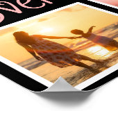 Best mam Ever Moederdag Photo Poster (Hoek)