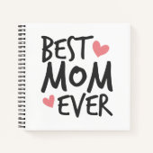 Best mam Ever Moederdag Typografie | Laptop Notitieboek (Voorkant)