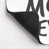 Best mam Ever Moederdag Typografie | Mousepad Muismat (Hoek)