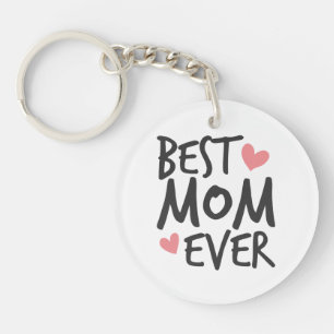 Best mam Ever Moederdag Typografie   SLEUTELHANGER
