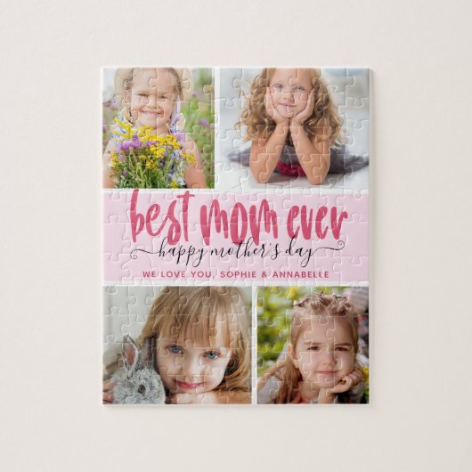 Best mam Ever Photo Moederdag Legpuzzel (Verticaal)