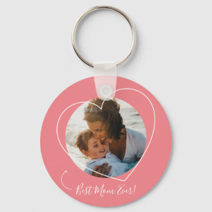 Best mam Ever - Photo Moederdag Sleutelhanger