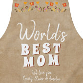 Best Mam Flowers Floral Beige Moederdag Schort