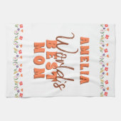 Best Mam Flowers Floral Moederdag Theedoek (Horizontaal)