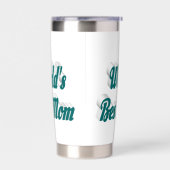 Best mam green text geïsoleerde drinkbeker (Links)