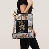 Best mam ooit 12 Photo Collage Draagtas (Dichtbij)