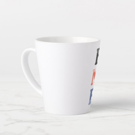 Best mam ooit latte mok (Linkerhoek)