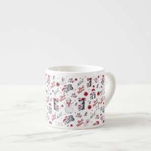 Best mam Penguin kerstpatroon Espresso Kop