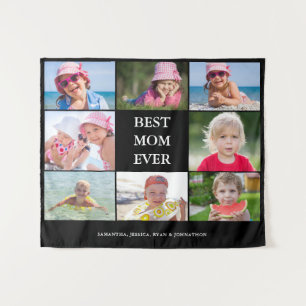 Best mam Photo Collage Wandkleed