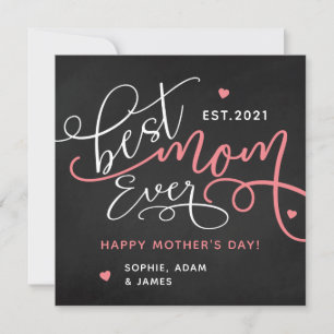 Best mamam Ever Calligraphy Script