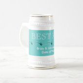  BEST MAN Beer Stein Mok (Voorkant links)