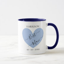 Best Man Blue Heart Specialized Mug