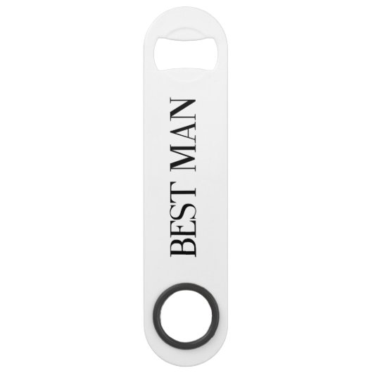 Best Man Bottle Opener (Devant)