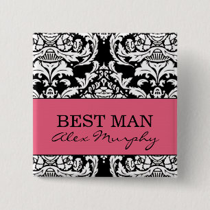 Best Man Button