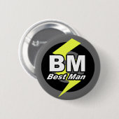 Best Man Button (Voorkant /achterkant)