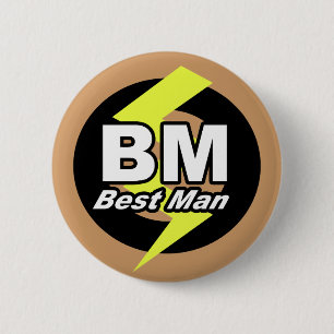 Best Man Button
