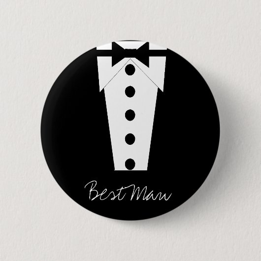 Best Man Button (Voorkant)