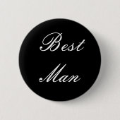 Best Man Button (Voorkant)